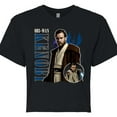thumbnail image 3 of Star Wars - Obi-Wan Kenobi Collage - Juniors Cropped Graphic T-Shirt, 3 of 5