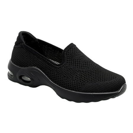 

Tenis Deportivos Para Mujer Womans Walking Shoes Sneakers Woman Fitness 7.5 Black