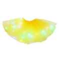 thumbnail image 1 of Women 3 Level Mesh Tulle Skirt Princess Skirt With LED Small Bulb Skirt, 1 of 8