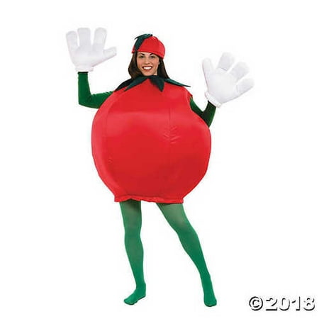 Peter Alan Inc - Tomato Adult Costume - One-Size - Red