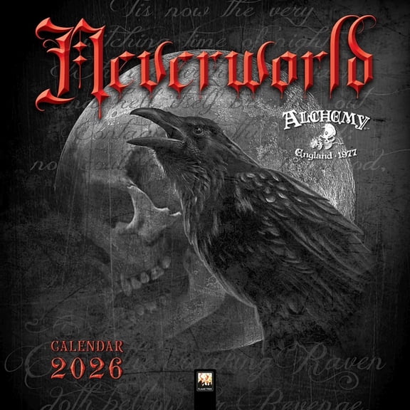 Alchemy: Neverworld Wall Calendar 2026 (Art Calendar), (Paperback)