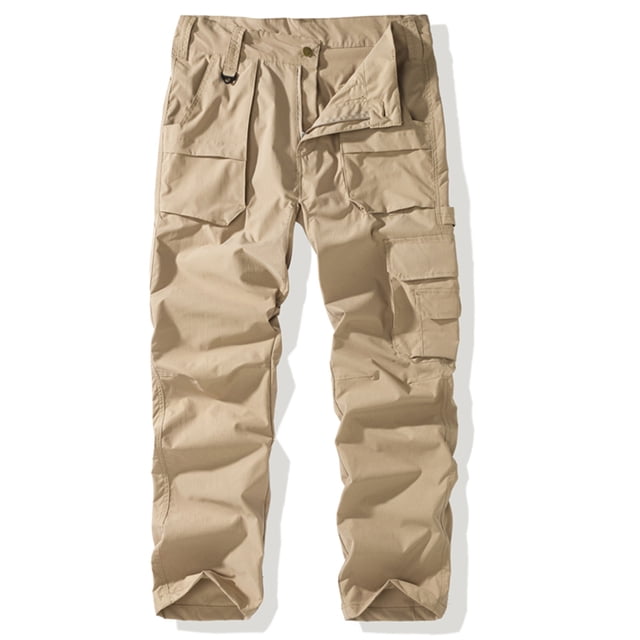Kalauyu Men's Cargo Pants, Pants Casual Work Hiking Ripstop Work Pants with Pockets