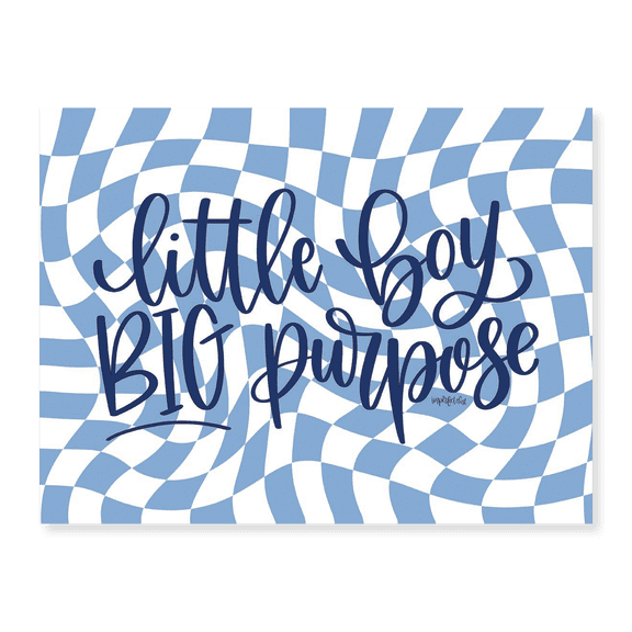 Art Print (Unframed), Little Boy, Big Purpose by Imperfect Dust, 16" x 20"