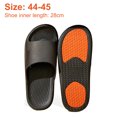 thumbnail image 4 of Non-slip slippers for the elderly female pregnant women Summer home indoor bathroom bath non-slip slippers for men-Black-43-44, 4 of 5