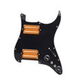 thumbnail image 4 of Conjunto de pastilla de de guitarra eléctrica Humbucker, pieza de repuesto de guitarra precableado para accesorios de guitarras , Naranja Negro negro naranja, 4 of 8