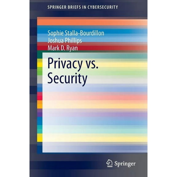 Springerbriefs in Cybersecurity Privacy vs. Security, (Paperback)