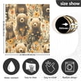 thumbnail image 6 of Dailycode Dishwasher Magnet Cover Magnetic Fridge Door Cover Home Kitchen Decor, Cute Bears in Flower Sea, 23"x 26", 6 of 6