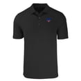 thumbnail image 2 of Men's Cutter & Buck Black SMU Mustangs Big & Tall Forge Eco Stretch Recycled Polo, 2 of 3