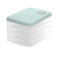 thumbnail image 2 of Boovnll Bento Box, Food Storage Containers Dumpling Organizer Transparent Food Storage Box for Kitchen and Fridge, Bento Box Adult, Bento Box for Kids, Lunch Box Containers, 2 of 6