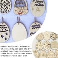 thumbnail image 3 of Qarigey 1 Juego de astillas de madera, adornos colgantes, decoraciones para fiestas, adornos, rebanadas para el hogar, patios de árboles, pared del Disfraces de disfraces  Festes Ei Qarigey  AP010254-03, 3 of 6