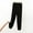 Black, variant on CLOISE Pull on Wide Leg Pants for Women Casual Petite Wide Leg Pants High Waisted Stretchy Wide Leg Pants Athletic Cropped Pants Pull On Lightweight Straight Leg Pants Black