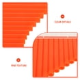 thumbnail image 3 of HAMPPLIES 1 Set Pan Flute for Beginners C Key Instrument Orange ABS Produce Rich Sound Easy to Store, 3 of 8