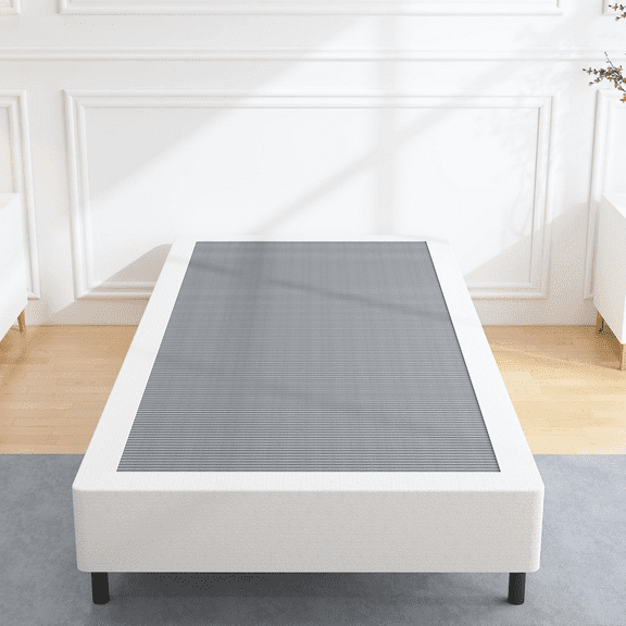 Twin XL Box Spring 9 Inch, 1500Lbs Heavy Duty Metal Frame Mattress Foundation, N