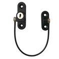 thumbnail image 3 of Juego de 2 piezas de cerradura de Seguridad negra, cerradura de ventana, cerradura de refrigerador, cajón, cerradura de ventana, limitante de Seguridad Shuxiu Wang 9024719179506, 3 of 5