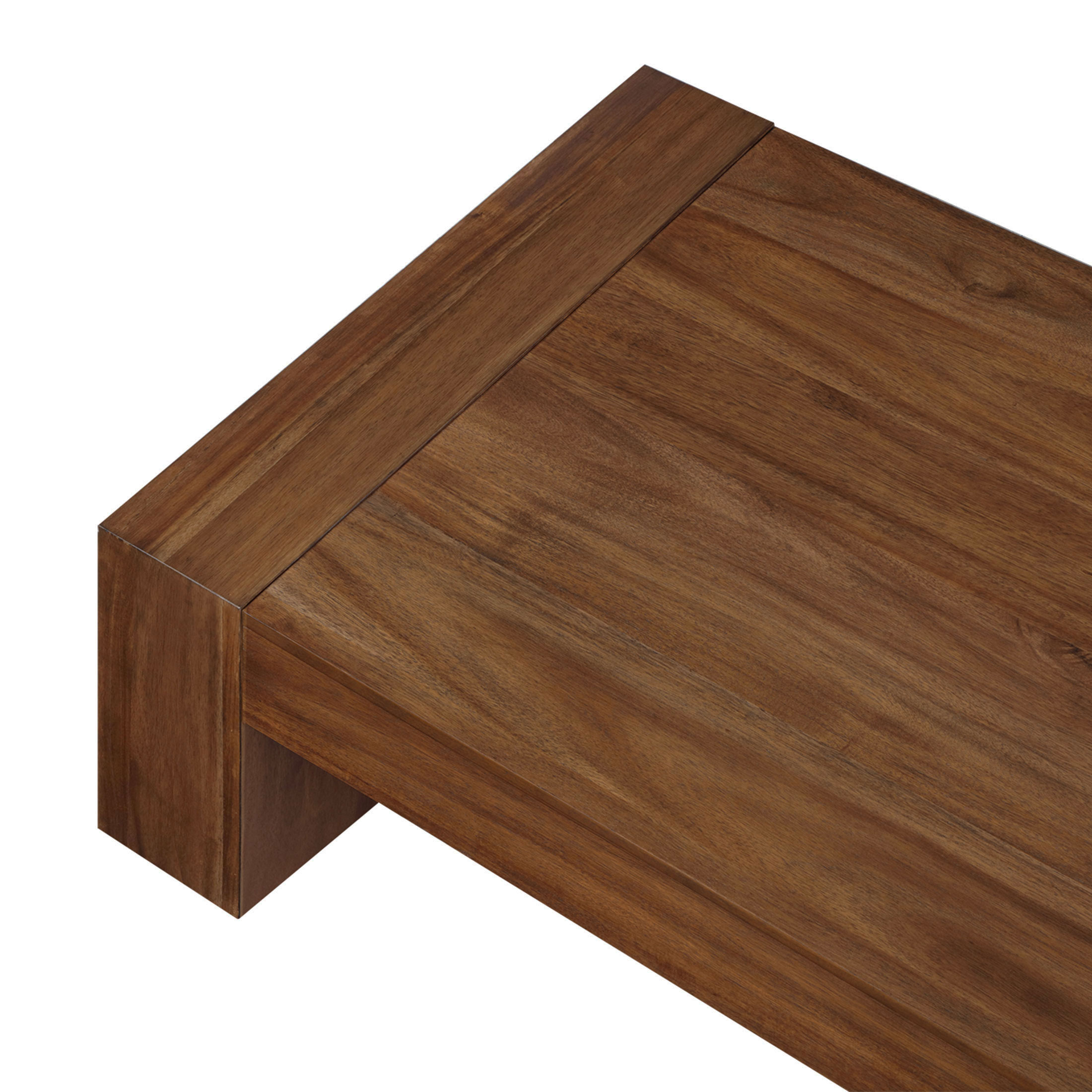 Better Homes & Gardens Ezra Oversized Coffee Table, Walnut photo 5