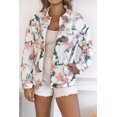 thumbnail image 3 of ABPHQTO Chaqueta vaquera de mujer con botones y estampado tie-dye de estrellas blancas, 3 of 5