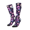 thumbnail image 2 of Fotbe Skull mushroom space print Women's Men's Novelty Crew Socks Cotton Socks Knee High Socks for Walking,Running,Nurses,Pregnancy, 2 of 8