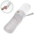 thumbnail image 1 of OULII 1Set Multi Functional Portable Dog Water Bottle White Safe Material for Outdoor Use, 1 of 8