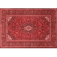 thumbnail image 1 of Ahgly Company Indoor Rectangle Medallion Red Traditional Area Rugs, 2' x 4', 1 of 4
