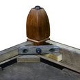 thumbnail image 3 of Leick Console de Rangement en Bois Ardoise en Chêne Rustique, 3 of 5