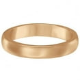thumbnail image 2 of Dome Comfort Fit Wedding Ring Band 14k Rose Gold (2mm), 2 of 2