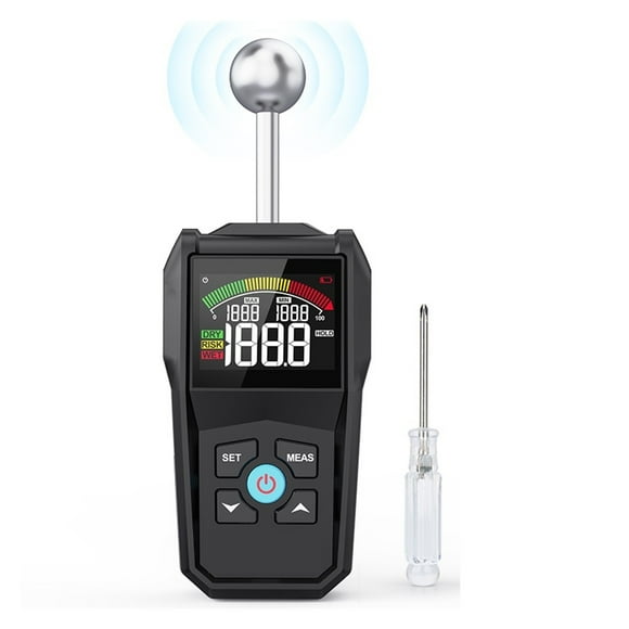 Digital Inductive Moisture Meter Pinless Wall Surface Concrete Non-Invasive for Drywall WM700B ,Widely Measuring