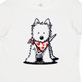 thumbnail image 4 of Inktastic Westie In Bandana Boys or Girls Toddler T-Shirt, 4 of 5