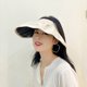 thumbnail image 3 of Sombrero de cubo de cúpula de algodón ahuecado para mujer, gorra de playa plegable de ala ancha deportiva bordada, sombrero de Sol de verano, gorra de béisbol de Golf, novedad de 2023, 3 of 4
