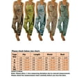 thumbnail image 2 of Innerwin Pantalons Longs Imprimé Abstrait Combinaisons pour Femmes Vacances avec Poches Combinaison Décontractée Kaki G, 2 of 2