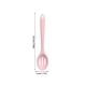 thumbnail image 1 of Pisexur Batería de cocina Cucharas de gel de sílice, cucharón de mango largo para sopa, colador, fideos para ramen, cucharadas, cucharadas de arroz, cucharas para ens para la cocina del hogar, 1 of 5