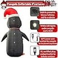 thumbnail image 4 of Wick's Outdoor Living Inflatable 4 FT Christmas Penguin, 4 of 5