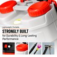 thumbnail image 2 of Npglobal Battery Powered Backpack Sprayer, 4.2-Gallon, 80 PSI, 6 Nozzles, for Lawn & Garden, Weed Control, and Cleaning, 2 of 9
