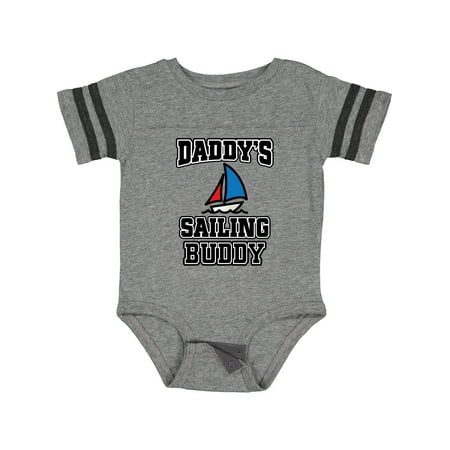 

Inktastic Daddy Sailing Buddy Sailboat Gift Baby Boy or Baby Girl Bodysuit