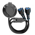 thumbnail image 1 of Toma de Corriente HulkGoo 20A 125V Dual de 17" 12AWG Impermeable, 1 of 8
