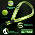 thumbnail image 3 of Reflective Sash for Walking At Night, High Visibility Reflective Running Gear NighXL20306, 3 of 6