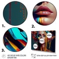 thumbnail image 3 of Designart Vibrant Creative Woman Portrait II Canvas Wall Art, 3 of 5