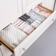 thumbnail image 3 of Drawer Organizer Tray Divided: 4PCS Cute Drawer Tray Divider Underwear Organizer, 3 of 10