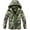 Green Maple Leaf(lining:fleece), variant on MGEOY Boys Rain Jackets Lightweight Waterproof Hooded Raincoats Windbreakers for Kids