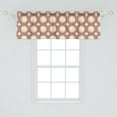 thumbnail image 2 of Ambesonne Space Window Valance, Natal Astrological Pattern, 42" x 18", Multicolor, 2 of 3