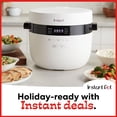 thumbnail image 2 of Olla arrocera Instant Pot de 20 tazas, olla de cocción múltiple para arroz y granos con tecnología de reducción de carbohidratos sin comprometer el sabor ni la textura, de los creadores de Instant Pot, 2 of 5