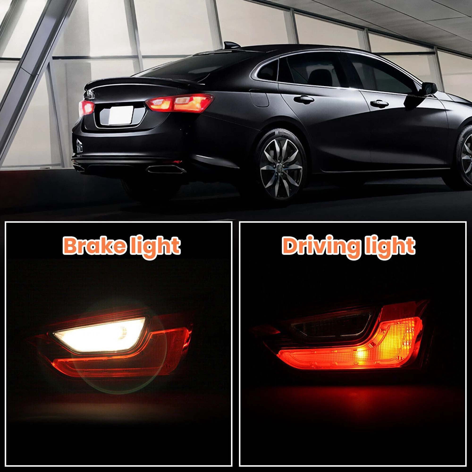 MZORANGE Right Rear Tail Light Brake Lamps For Chevrolet Malibu XL 2016-2019 Inner Tail Light Brake Lamps Driving Light Passenger Side