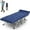 A-Stripe Cot w/Gray Mattress, variant on ABORON Folding Camping Cot for Adults with Removeable Mattress & Carry Bag, Heavy Duty 1200D Folding Cots, Folding Sleeping Cots