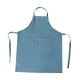 thumbnail image 1 of Delantal de cocina Delantal de barbacoa Delantal de chef Delantal impermeable con pechera Delantal de lavandería para suministros de comedor Baño Azul, 1 of 9