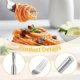 thumbnail image 4 of Retractable Fork and Spoon Set for Barbecue, Dinner, Dessert - Adjustable Length Tableware, 4 of 5