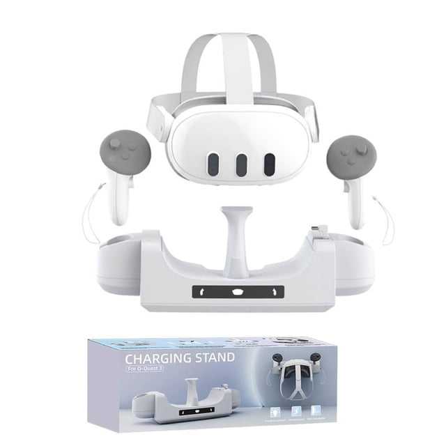 Base de carga AZURAOKEY para Meta/Oculus Quest 3 - Blanco