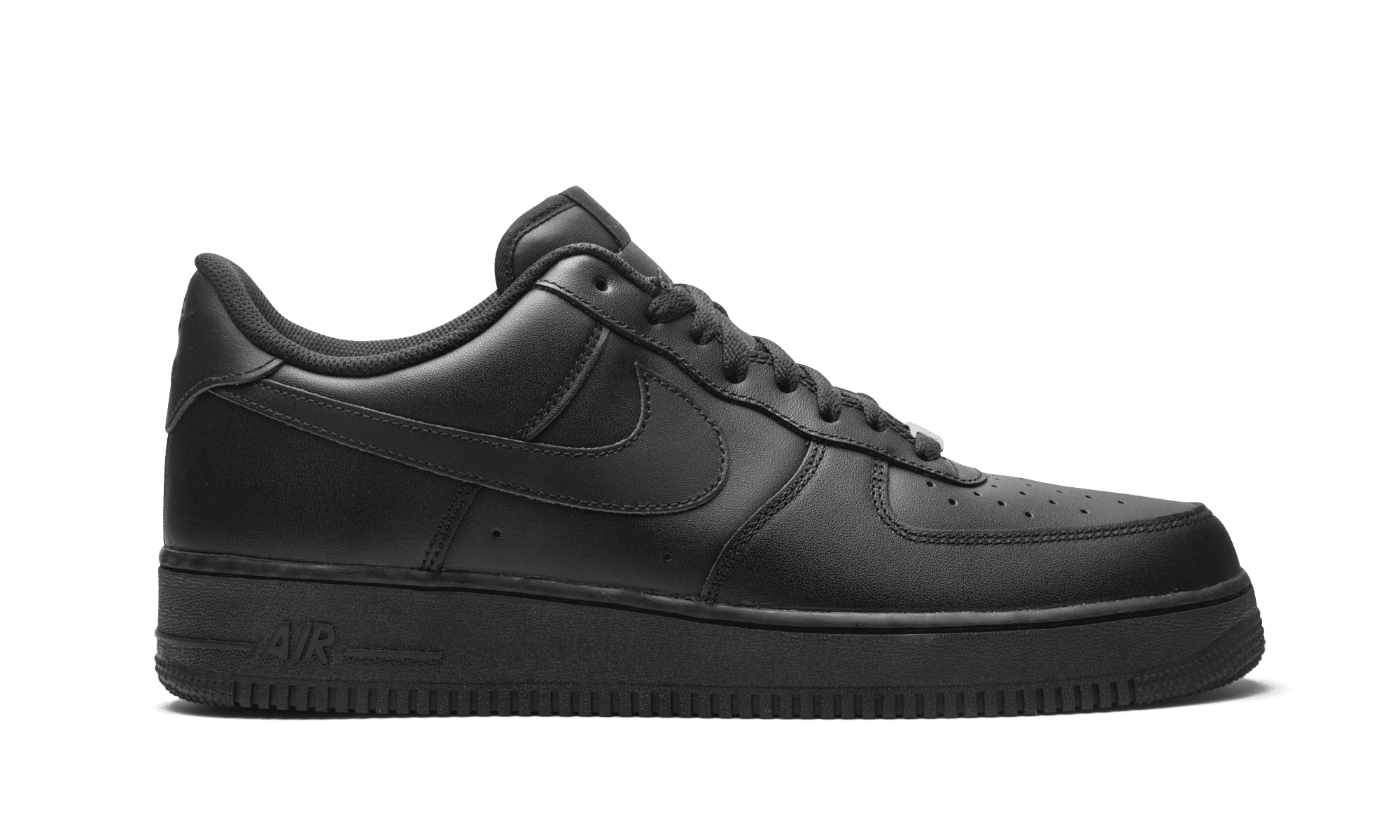 NIKE MENS Air Force 1 Low "Triple Black" CW2288 001 from Stadium Goods