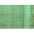 thumbnail image 1 of Ahgly Company Indoor Rectangle Oriental Turquoise Blue Modern Area Rugs, 7' x 9', 1 of 4