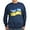 Navy, variant on CafePress - Pray For Ukraine Sweatshirt - Classic Crew Neck Sweatshirt