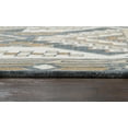 thumbnail image 3 of Rizzy Rugs Southwest Area Rug SU489A Gray Angled Blocks 2' 6" x 8' Rectangle, 3 of 3
