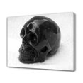 thumbnail image 1 of Póster de lienzo con calavera de cristal de obsidiana negra, decoración para dormitorio, paisaje deportivo, decoración para oficina, regalo, estilo marco, 20 x 30 cm, 1 of 8